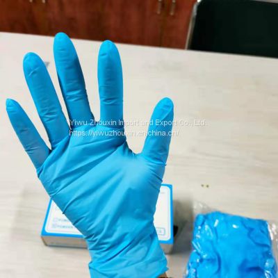 Disposable synthetic nitrile gloves