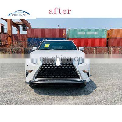 Body Parts 10-19 GX400 GX460 Modified 2020 Face Grille Upgrade TRD Front Rear Bumper Body Kits For Lexus photo-3