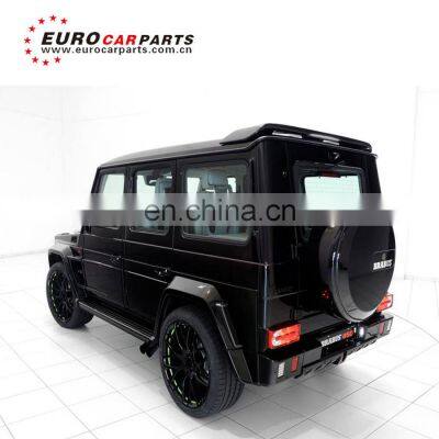 Black exhaust system for G class w463 g65 g63 g500 exhaust muffler with B logo make the sound bigger