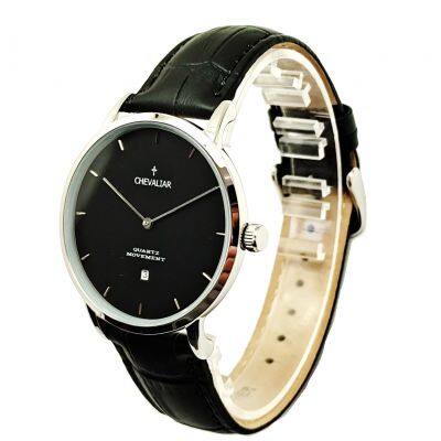 Stainless Steel Ultrathin Women Fashion Watches Man Quartz Gift Watch photo-5