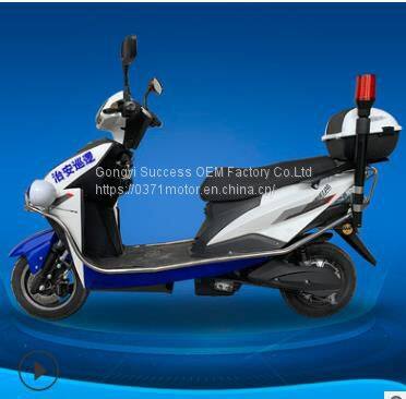 2 Wheels Patrol Electric Scooter Police Electric Scooter Powerful Motorcycle Electric Scooter for Patrol Use photo-3