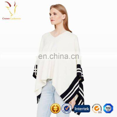 Winter Warm Knit Women Poncho Wholesale Cashmere Poncho photo-2