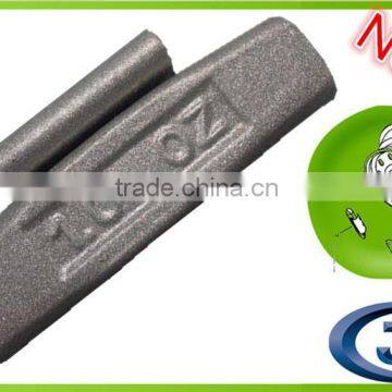 zinc/zn casting wheel balance weights for alloy rim