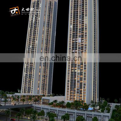 3d architectural model maker high rise scale models material