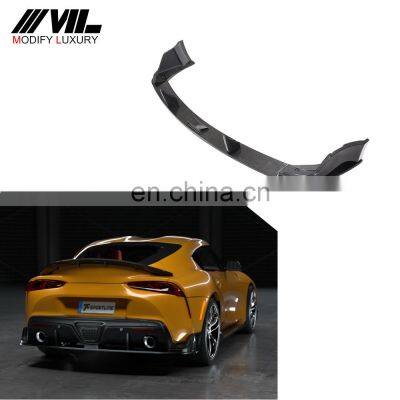 Modify Luxury Carbon Fiber Auto Car Diffuser Spoiler for Toyota Supra A90 2019-2020