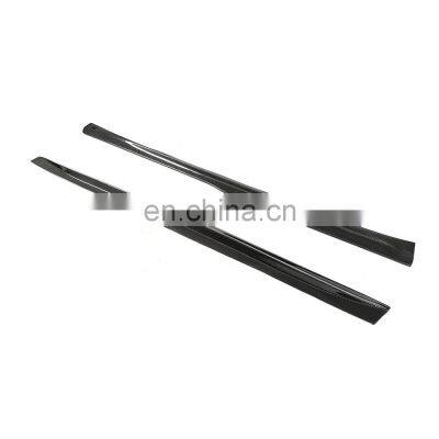 Full Carbon Fiber M3 M4 Side Skirts Extinsion for BMW F80 M3 Sedan F82 F83 M4 Coupe 2012-2017 photo-2