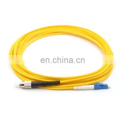 LC UPC FC UPC Simplex Single mode G657A G652D Optic Patch cord Fiber Jumper fiber patch cord fc-lc fiber patch cord