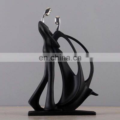 Modern Simple Dance Lovers Resin Decoration Crafts