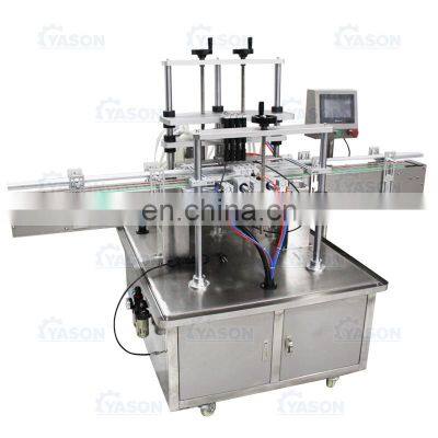 Automatic Vacuum Liquid Filling Machine for Essential Oil  Perfume Spray Bottles 4 Heads