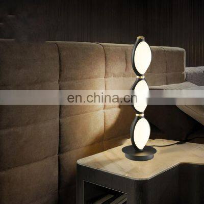 HUAYI Hot Product Living Room Bedroom Decoration Office Iron Aluminum LED Reading Table Lamp