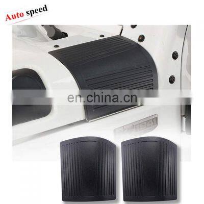 Cowl Body Armor Matte Black Outer Cowling Side Corner Guards For Jeep Wrangler JK 07+ photo-2