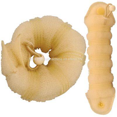 Children's Ball Hair Circle Girl's Pan Hair Artifact Baby Headdress Donut Hair Band Kids Headband Knitting Machine photo-4