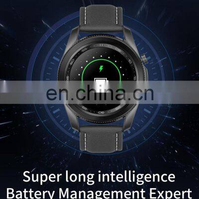 Sk3 1.3-дюймовый полнотач мужской смарт-часы с Bluetooth для звонков, водонепроницаемые по стандарту IP68, с шагомером, монитором сердечного ритма и ЭКГ, спортивный трекер фитнеса photo-2