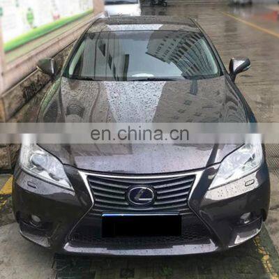 Runde PP Material Car Modiufication Frront Body Kit For 2010-2012 Lexus ES 240 Upgrade ES350 Front Bumper Grille Fog Lamp