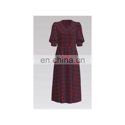 Hot Sale Color Checked Yarn-dyed Poplin 100% Cotton for Shirt photo-4