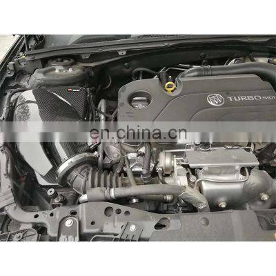 Discounts High Strength Car Accessories Dry Carbon Fiber Air Intake Kit Filter For BUICK REGAL GS 2.0T photo-5