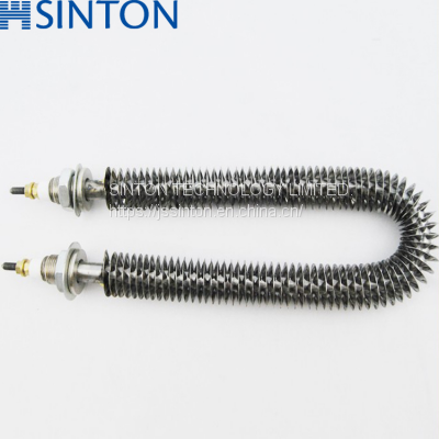 U type round electric Finned tubular heating element air tubular heater