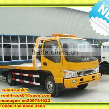 JAC 5tons 4*2 wrecker towing truck