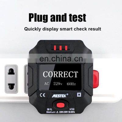 Hot Selling Digital Display Plug in Socket Voltage Outlet Tester Electric Fault Checker Advanced Circuit Line Wall Plug Finder photo-2