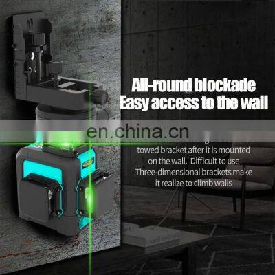 L5G 3D 12 Line Self Leveling Rotary Cross Optional Tripod Receiver Detector Staff Laser Levelfor Indoor and Outdoor Laser Level photo-3