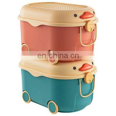 Hot Sale Kids Toy Storage Organizer Car Shape Toys Storage Cabinet Children Plastic Storage Box for Home Decor photo-5