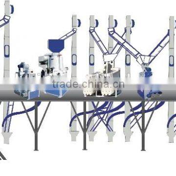 40-50 T/D full rice milling line