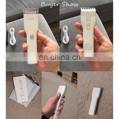 Enchen Boost Electric Hair Clippers For Men Children Ceramic Cutter Hair Cutting Machine Professional Rechargeable Two Speed