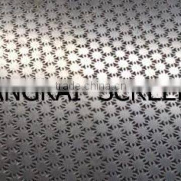 Mild Steel Flower Shape Hole Perforated Sheet for Decoration photo-2