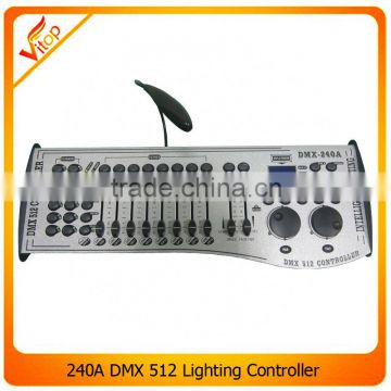 Small controller for mini stage lighting, DMX512 240A mini console