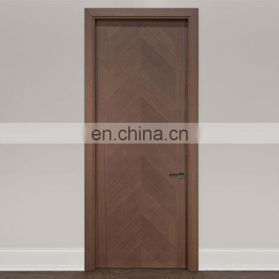 America panel flush door simple office interior commercial solid core wood doors sale