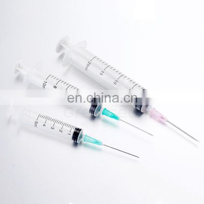 Syringe Syringe Custom Logo Prefilled Injector Metal Glass Luer Lock Syringe 1ml