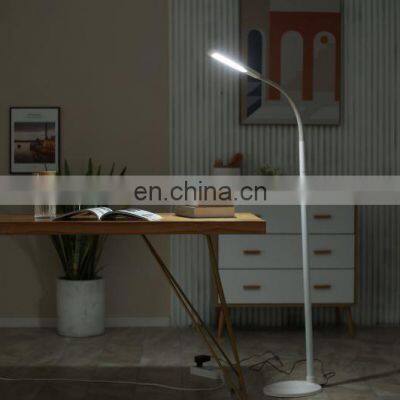 Adjustable Angle Industrial Modern Blue and White Home 13w Led Floor Standing Lamp Black for Coloring Hair photo-3