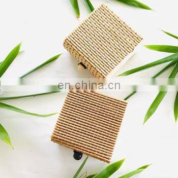 New Trendy Traditional Woven Bamboo Gift Box, Bamboo Accessories Box Basket Wholesale Made in Vietnam photo-5