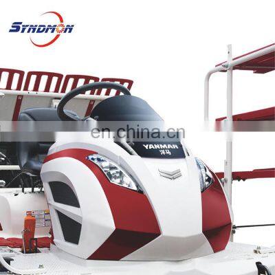 Competitive High Quality Transplanter YR 80D High Speed Riding Rice Transplanter 8 Rows photo-3