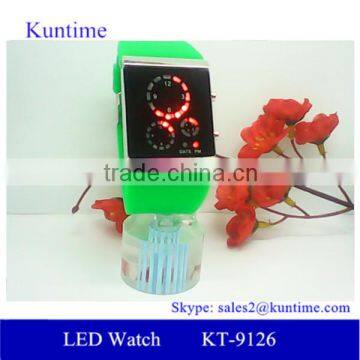 Environmental Silicone Strap 12-hour/date Led Watch Display photo-4