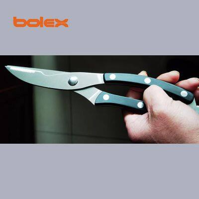 CHINA BOLEX POULTRY SCISSORS FISH SHEARS KNIFE CHICKE POULTRY SCISSORS Shears CHINA Cozzini Greban Omcan Poultry Knife photo-3