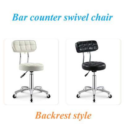 Bar Chair Barber Chair Rotating Lift Chair Round Stool Beauty Stool photo-3