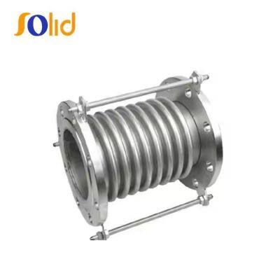 Stainless Steel 304 Flange Metallic Bellows Expansion Telescopic Joint