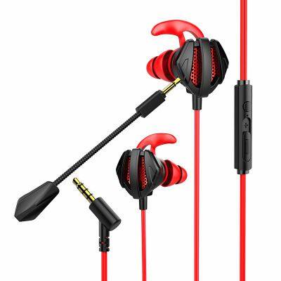 Wired Headphones Gaming Earphone Gamer Headset Earphones Microphone 3.5mm Video Headphones Live Streaming Premium G6