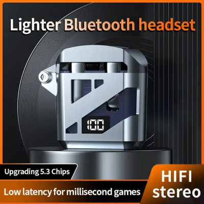 GT02 Mech Hifi Stereo Low Latency ENC Noise Reduction Gaming Sports LED Display Wireless TWS Headphone Earphone Earbuds Headset