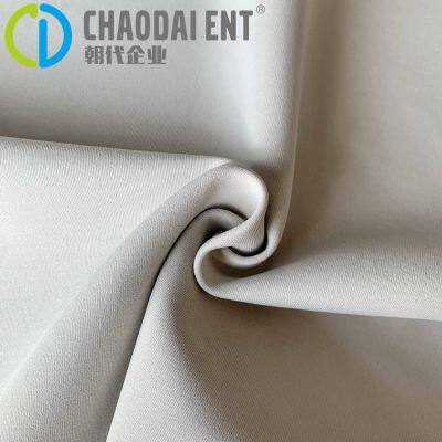 Dyed Gray Knitted Stretchy Cotton-like Air Layer Fabric for Sweatshirt Cloth Casual Sportswear photo-4