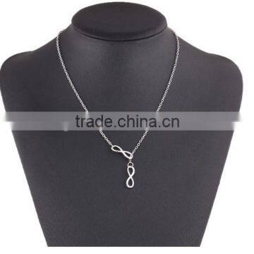 Hot Selling Lucky Number 8 and Crucifix Pengdant Necklace photo-4