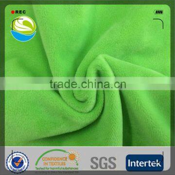 China manufacturer 100 polyester super short velvet fabric