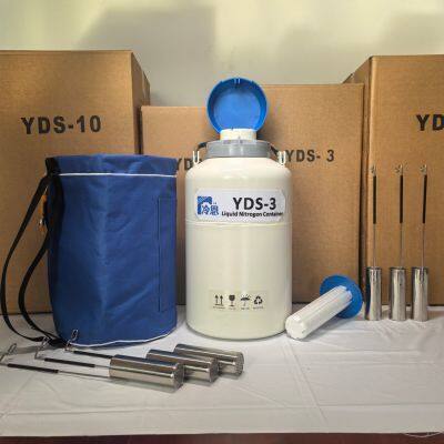 High Quality Mini Liquid Nitrogen Tank of Animal Semen Storage yds 3L