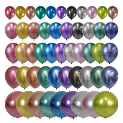 Ma?geschneidertes Logo Globos Geburtstags-Ballons aus dickem Latex, metallisch, chromiert, matt - Latexballons für Geburtstagsfeiern und Partyzierungen