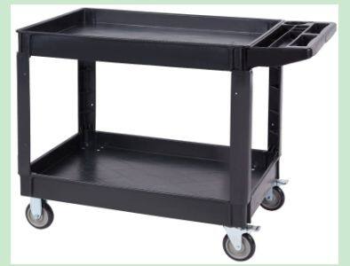 PP Mateial Plastic Heavy Duty Tub Cart Tool Hand Trolley