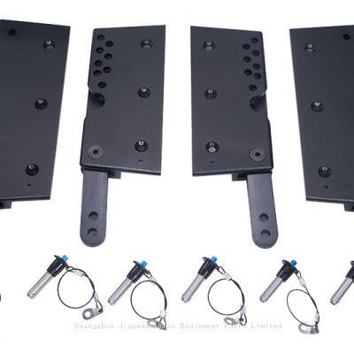 033 Sound Cabinet Box Accessories 8 Inch Line Array Rigging  Accessory Speaker Bracket Hardware Kit