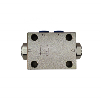 HongDa Brand Manufacturer Supply Hydraulic Cylinder Lock Crane Balance Valve Hydraulic Lock Solenoid Valve Lock Nut