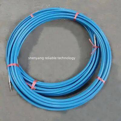 DN4  DN 6 DN8 1200bar -2800bar ultra High Pressure Water Jet Cleaning Hose Lance for Heat Exchanger Tube Cleaning Flexible Lance