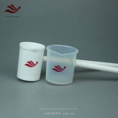 teflon sampling cup, ptfe long-handled sampling spoon, sampling tools for highly corrosive solutions